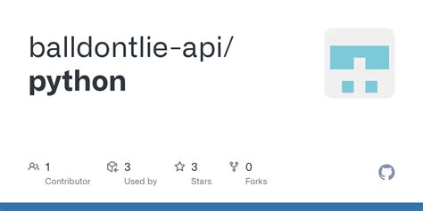 BALLDONTLIE API.